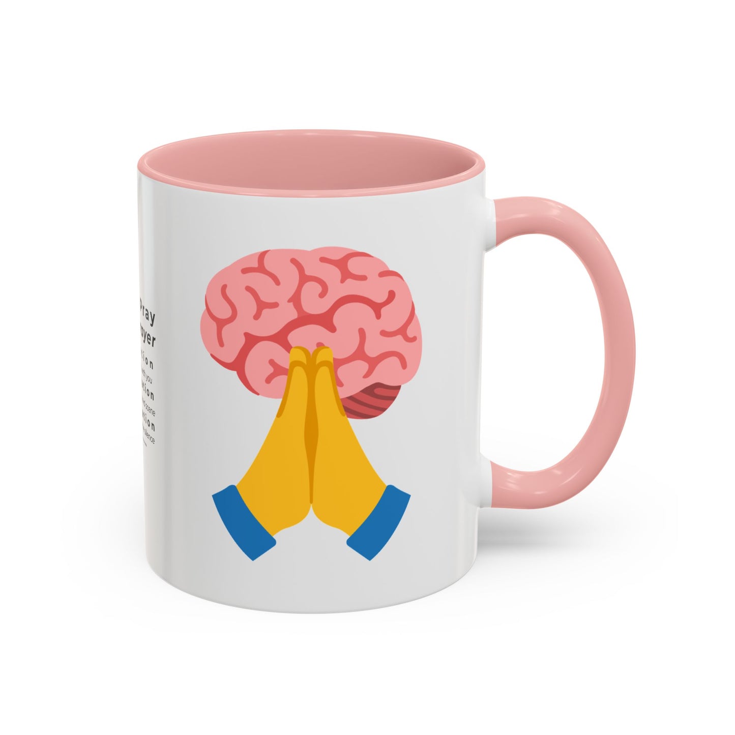 Mental Prayer Emoji Coffee Mug (11, 15oz)