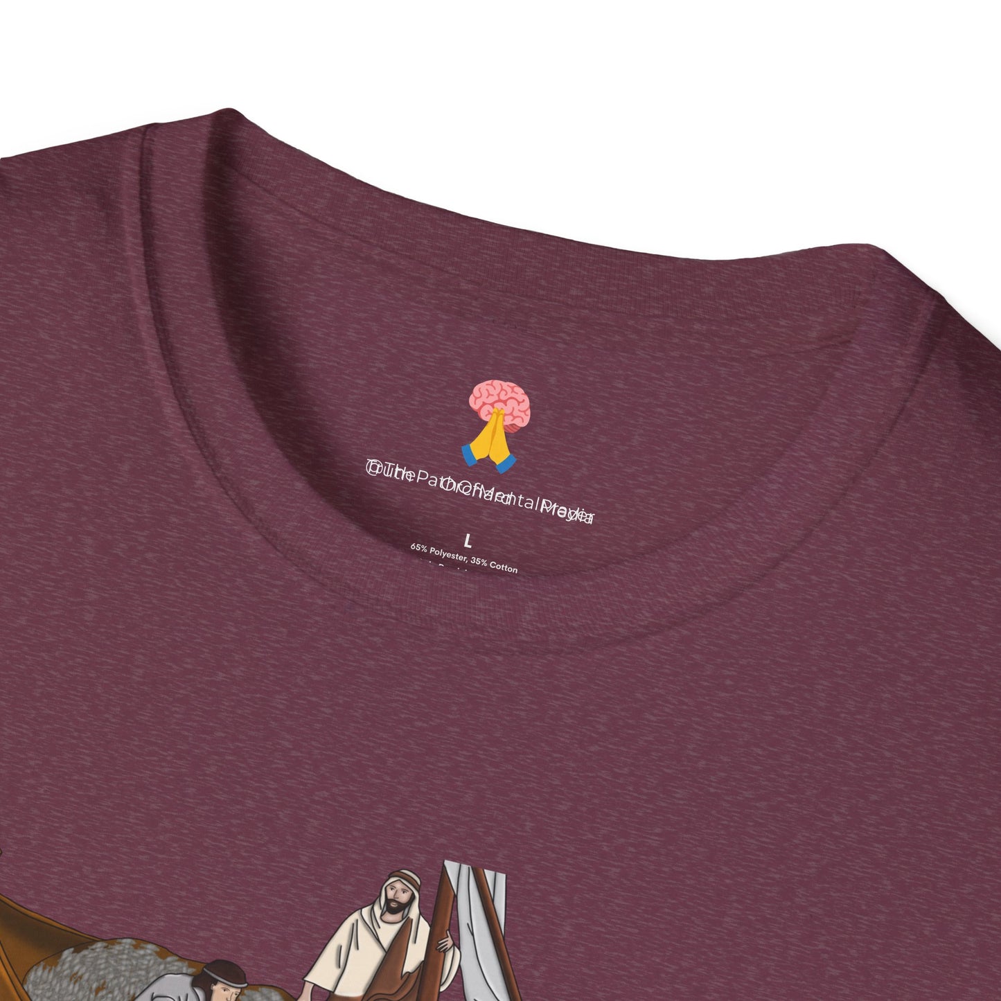 The Call of Simon the Fisherman Mental Prayer Unisex Softstyle T-Shirt