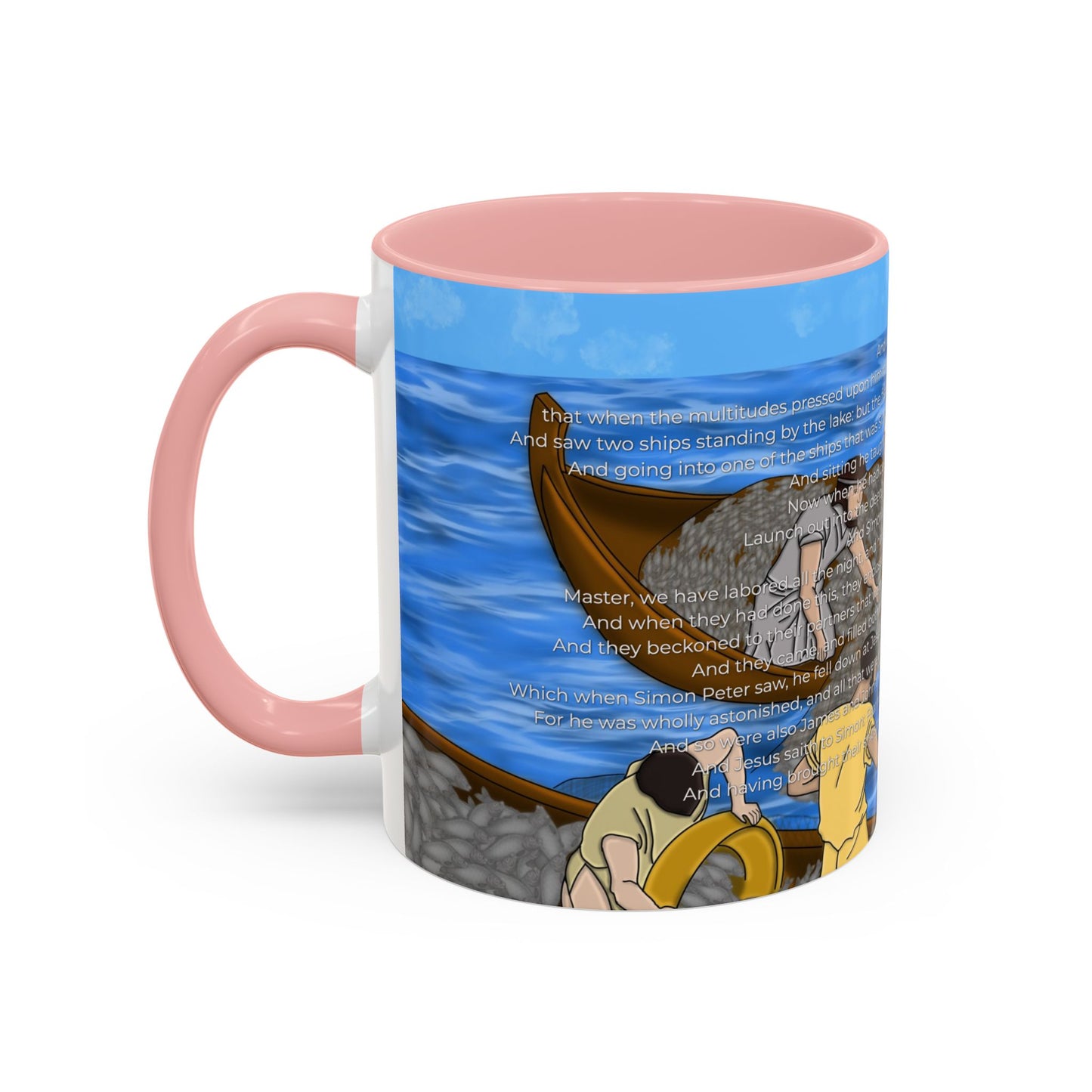The Call of Simon the Fisherman Coffee Mug (11, 15oz)