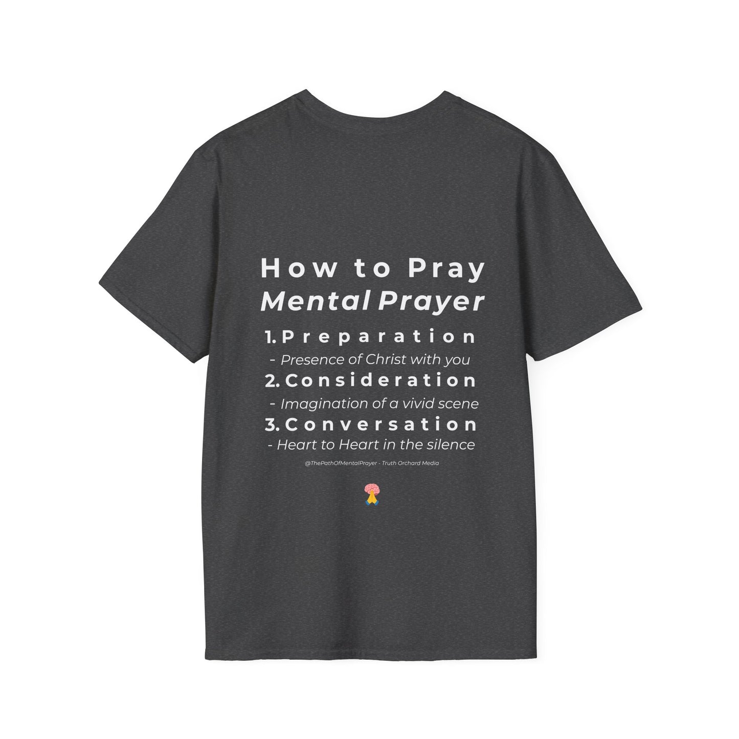 The Call of Simon the Fisherman Mental Prayer Unisex Softstyle T-Shirt