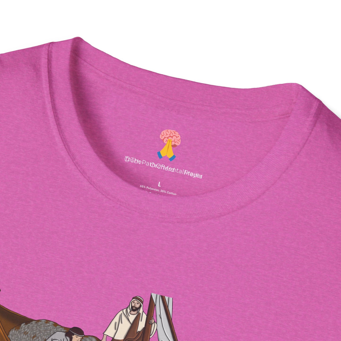 The Call of Simon the Fisherman Mental Prayer Unisex Softstyle T-Shirt