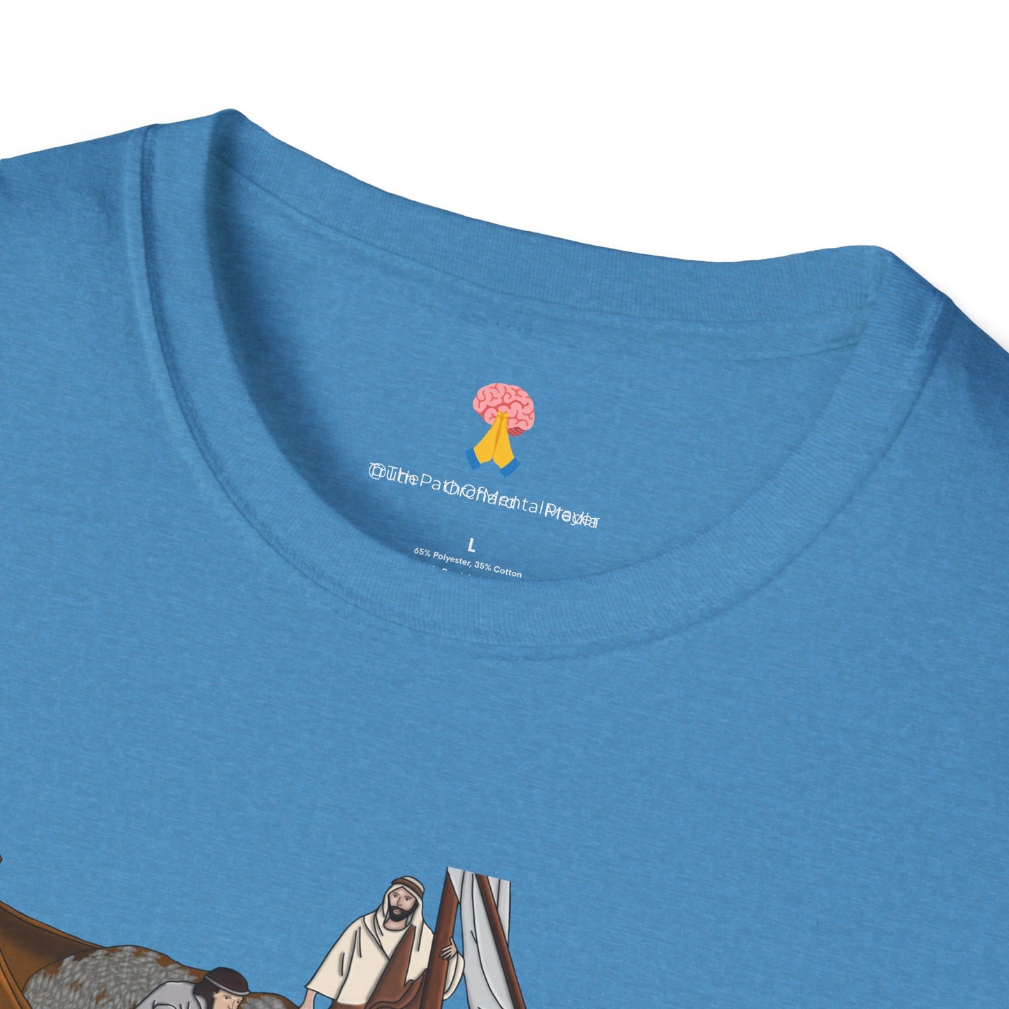 The Call of Simon the Fisherman Mental Prayer Unisex Softstyle T-Shirt