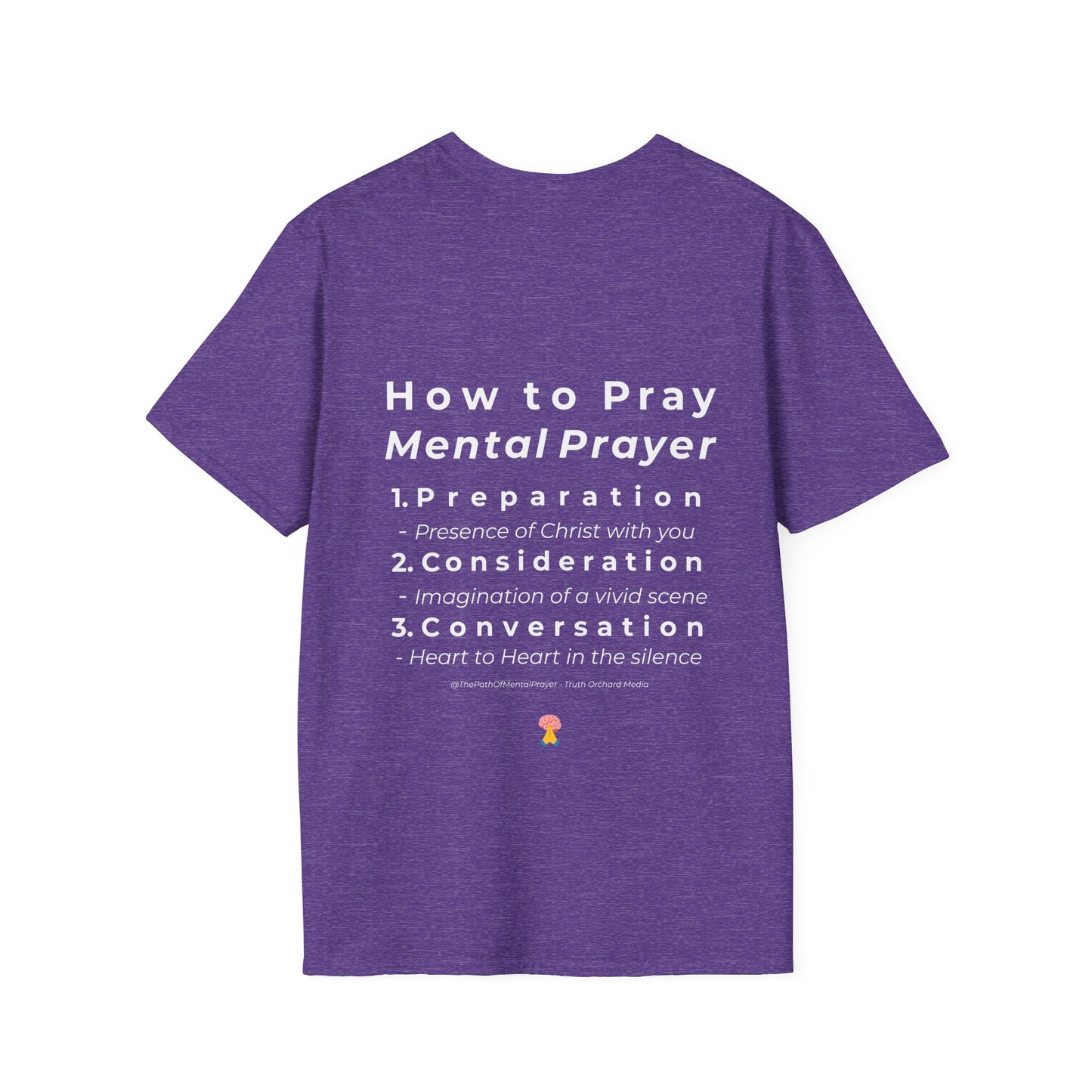 The Call of Simon the Fisherman Mental Prayer Unisex Softstyle T-Shirt