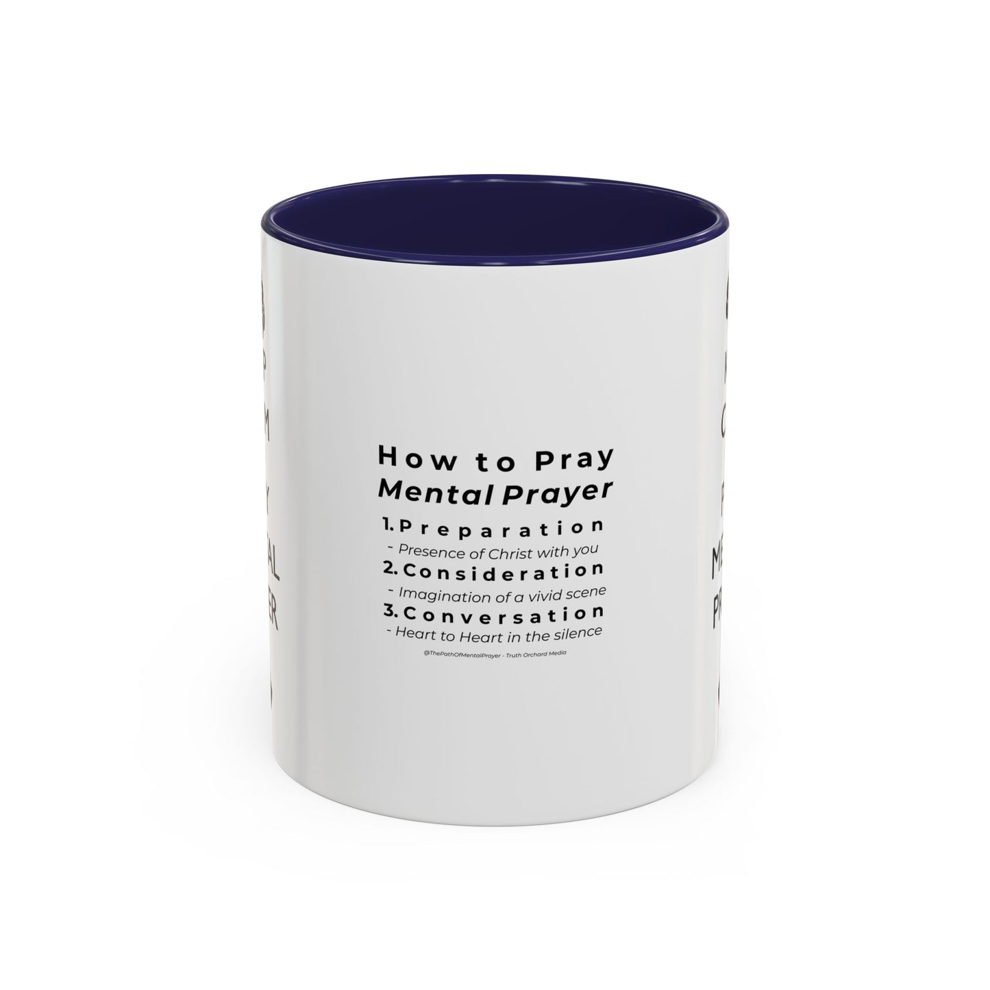 Keep Calm and Pray Mental Prayer Coffee Mug (11, 15oz)