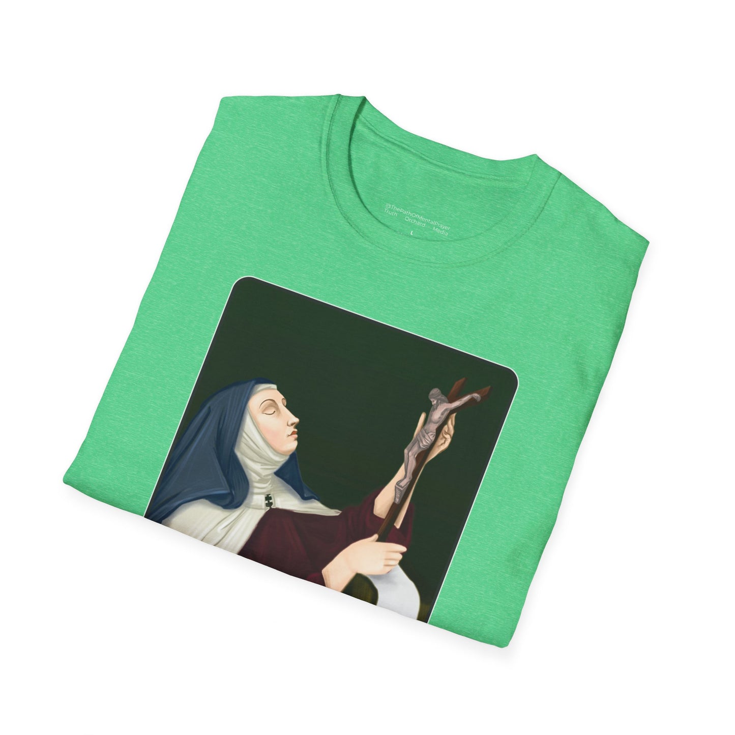 St. Theresa of Avila Mental Prayer Unisex Softstyle T-Shirt