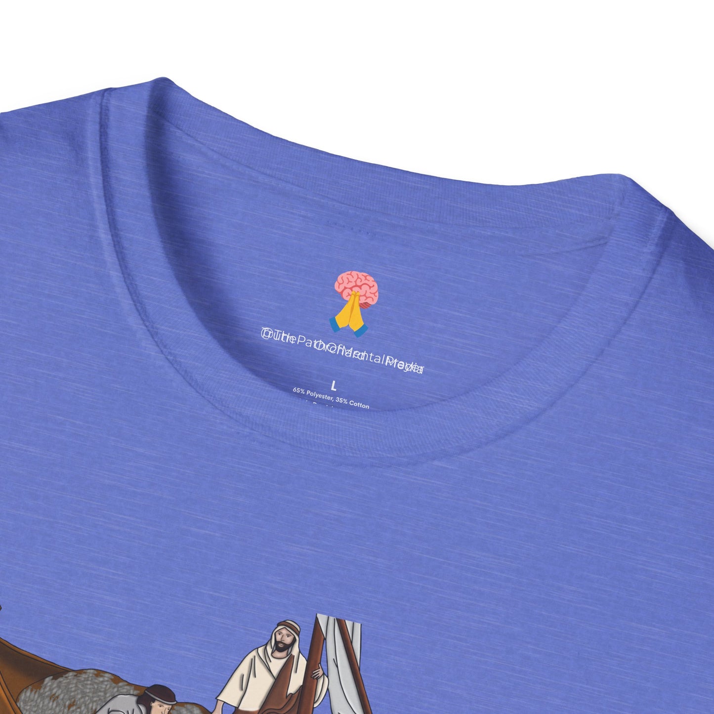 The Call of Simon the Fisherman Mental Prayer Unisex Softstyle T-Shirt