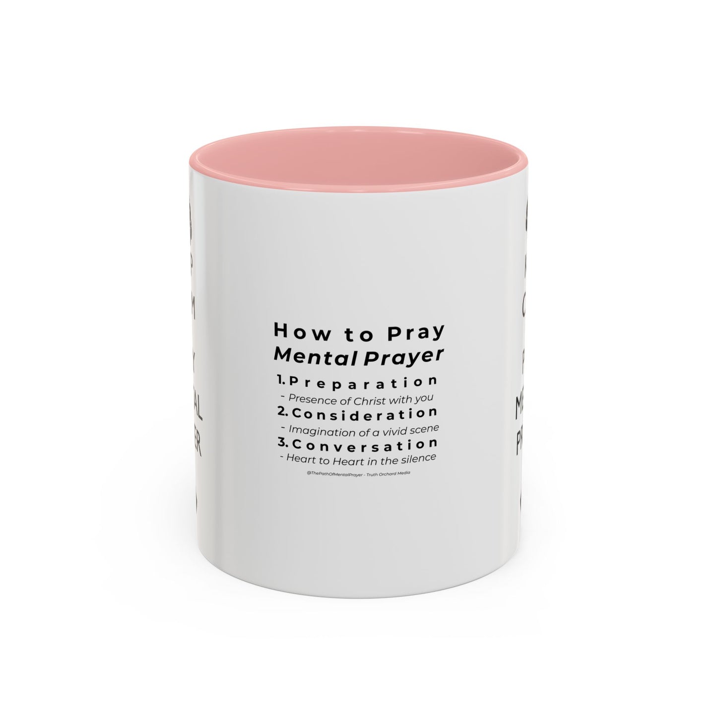 Keep Calm and Pray Mental Prayer Coffee Mug (11, 15oz)