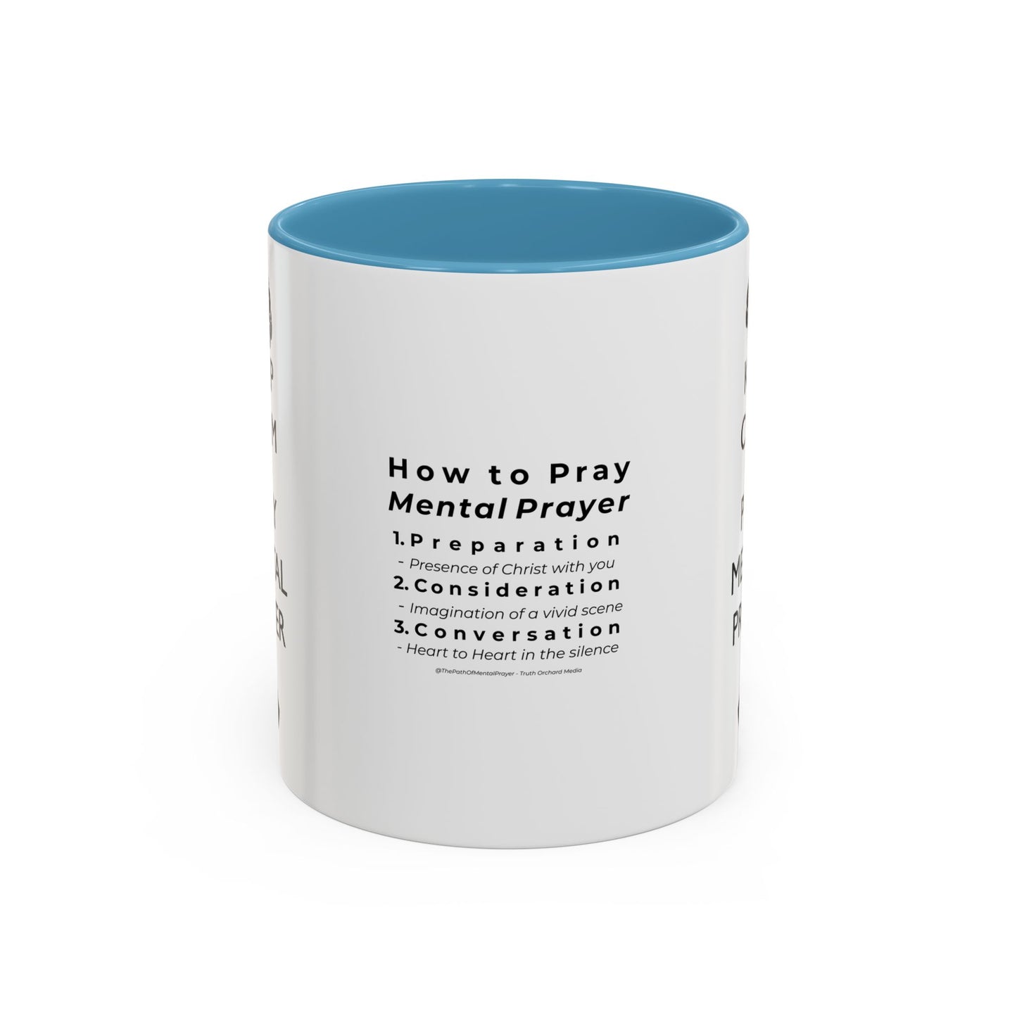 Keep Calm and Pray Mental Prayer Coffee Mug (11, 15oz)