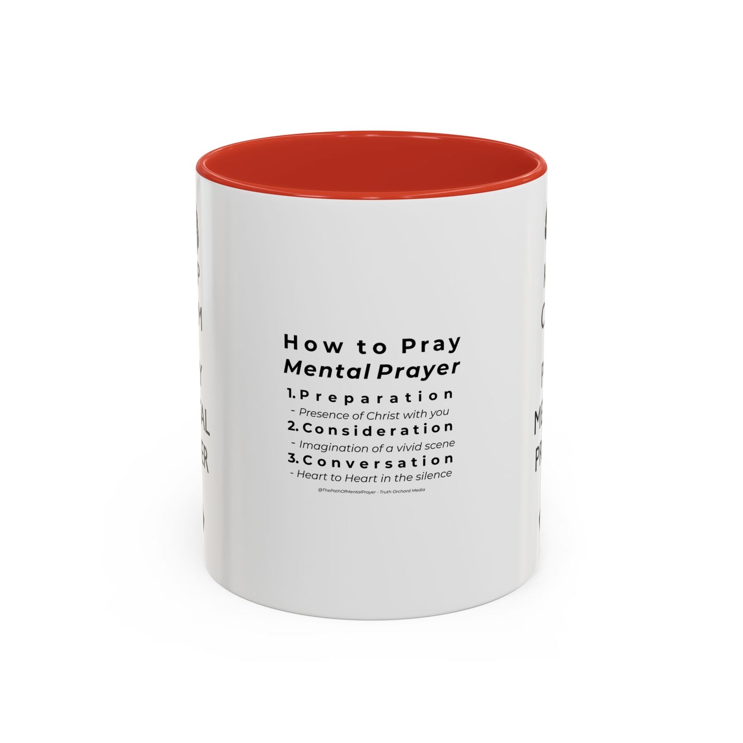 Keep Calm and Pray Mental Prayer Coffee Mug (11, 15oz)