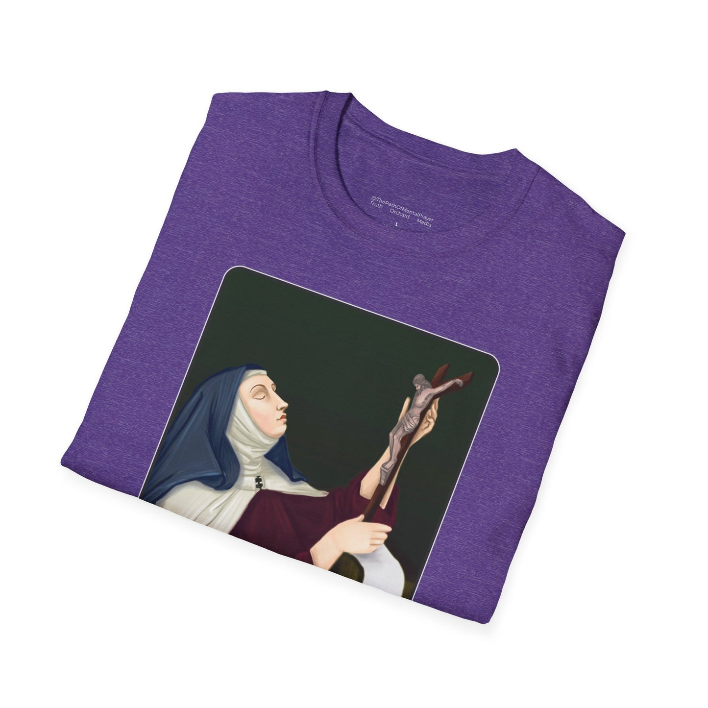 St. Theresa of Avila Mental Prayer Unisex Softstyle T-Shirt